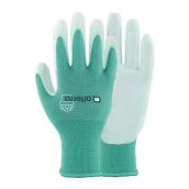 Alterra Polyurethane-Dipped Polyester Garden Gloves for Women - Medium-Large - Aqua