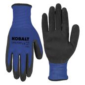 Kobalt Large/XLarge Multipurpose Men Latex Dipped Polyester Knit Gloves