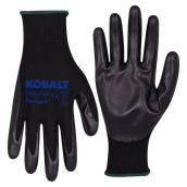 Kobalt Multipurpose Gloves for Men - Nitrine - Medium - Black
