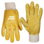 Holmes PVC Gloves for Men - Large - Yellow