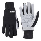 Gants hybrides pour homme Holmes, cuir fendu, moyen