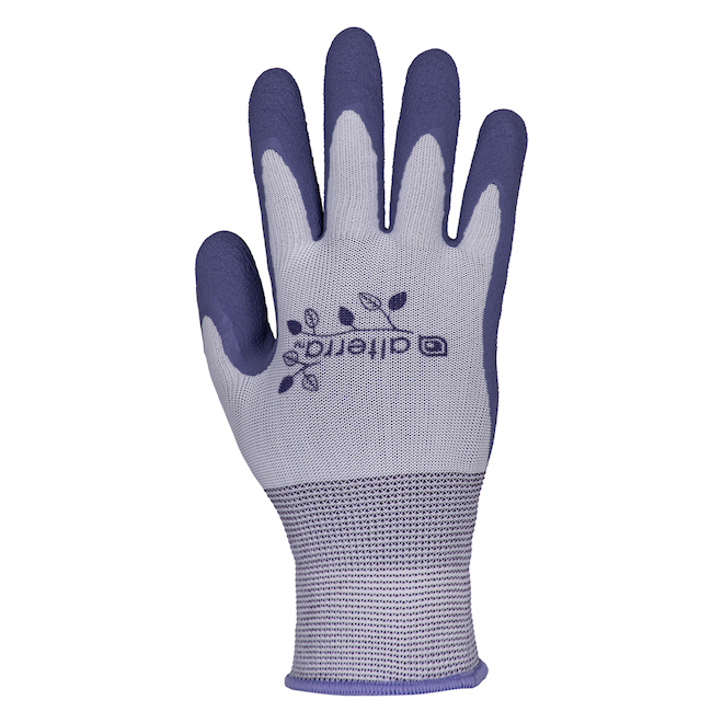 Alterra Medium/Large Latex Foam Dipped Women Gloves - Purple