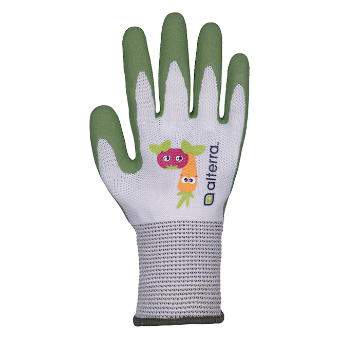 Alterra Latex Foam Dipped XS Children Gloves - Assorted Colours