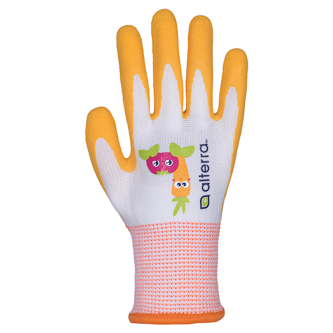 Alterra Latex Foam Dipped XS Children Gloves - Assorted Colours