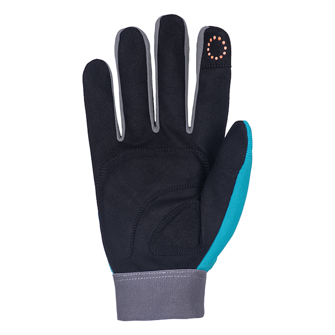 GARDENA  Aqua Synthetic Leather/Polyester Work Gloves for Women - Medium