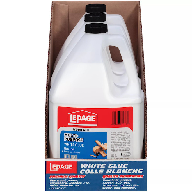 LePage Multi-Purpose White Glue - 3 L
