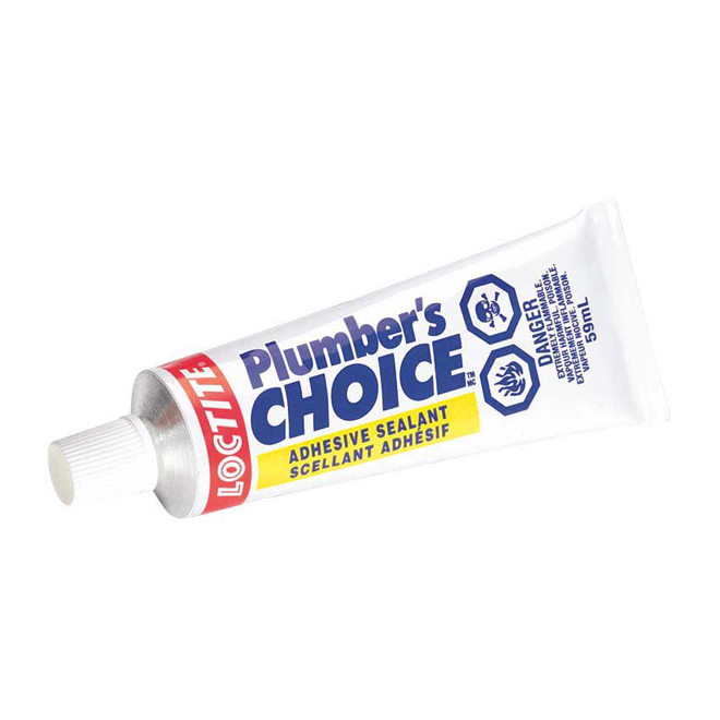 Scellant adhésif Loctite Plumber's Choice, étanche, transparent, 59 ml