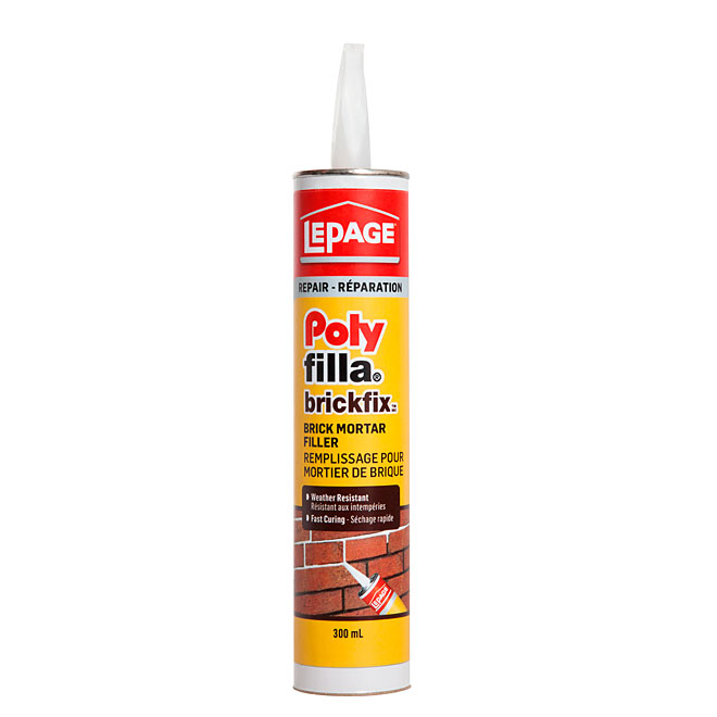 LePage Polyfilla brickfix 300-ml Grey Acrylic Repair Sealer for Brick Motar