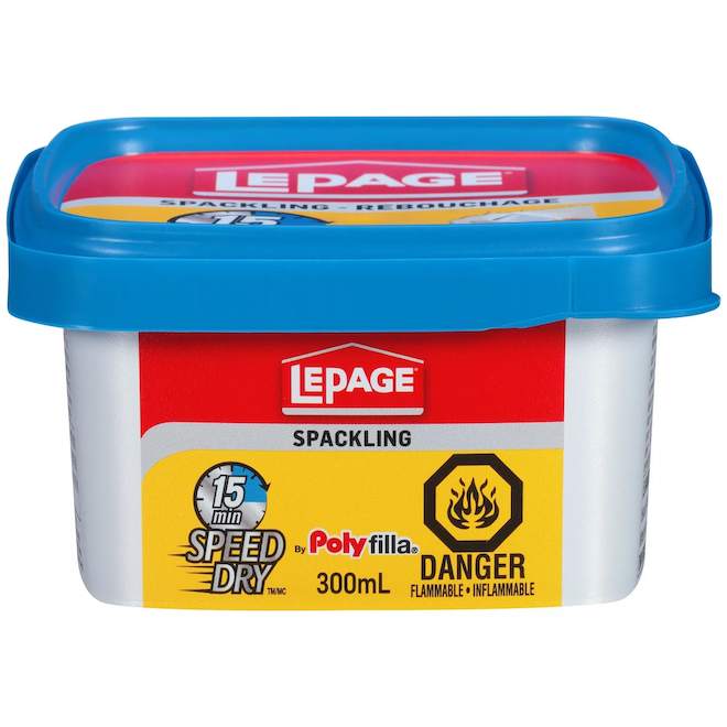 LePage Polyfilla 300-ml White Ready-to-Use Fast-Drying Wall Filling Compound