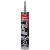 Adhésif de construction PL Premium Max par LePage à base de polymère, gris, 266 ml