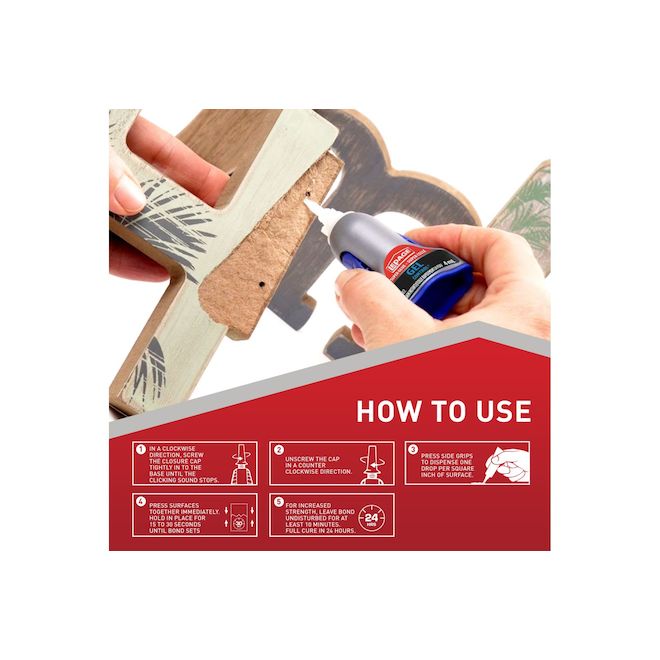 LePage Ultra Liquid Super Glue - 4 ml - Clear