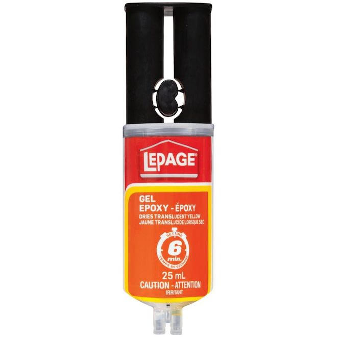 LePage Epoxy Gel, 25 ml, Syringe