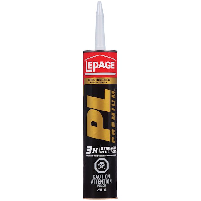 LePage Box of 20 Tubes of 295-ml Beige Construction Adhesive