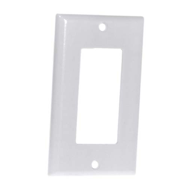 Plaque murale décorative simple Eaton, thermodurcie, blanc, 4 1/2 po H. x 5/64 po É. x 2 3/4 po l.