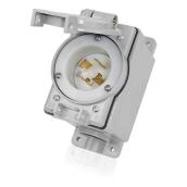 Ensemble socle mâle pour générateur Leviton 30 A