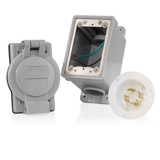Leviton 30 A Generator Inlet Kit