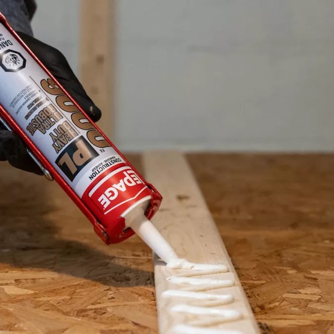LePage PL 9000 Heavy Duty Construction Adhesive - Beige - 295-ml