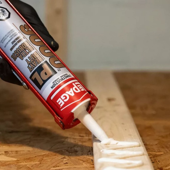 LePage PL 9000 Heavy Duty Construction Adhesive - Beige - 295-ml