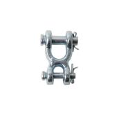 1/4-5/16-in DOUBLE CLEVIS, zinc