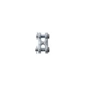 Blue Hawk DOUBLE CLEVIS 3/8 BK, zinc