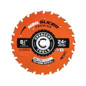 Crescent NailSlicer 6 1/2-in Framing Circular Saw Blade - 24 Carbide Teeth