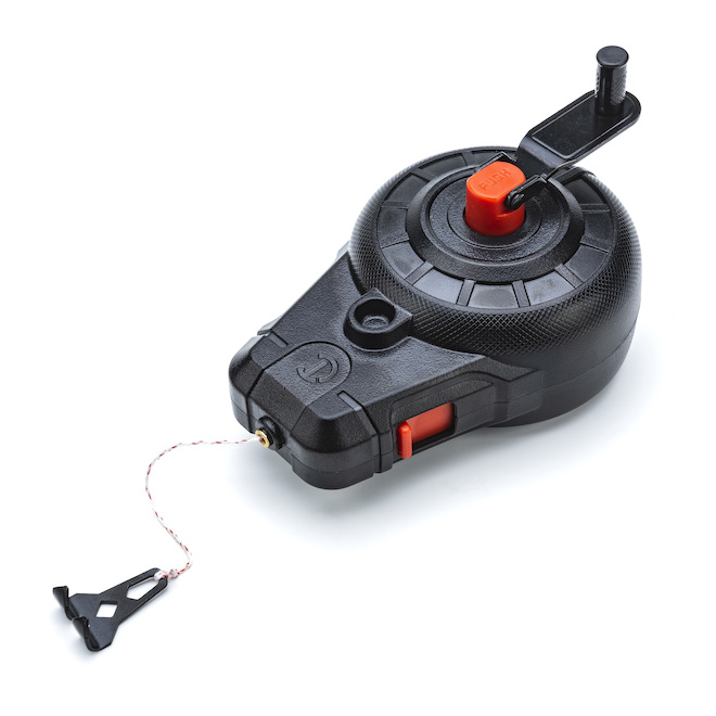 Lufkin 100-ft Black Plastic Chalk Reel