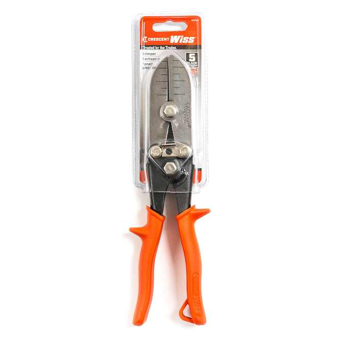Crescent Wiss Crimper in Alloy Steel with 5 Blades - 10-in