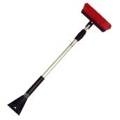 Brosse à neige téléscopique, 36'', noir/rouge