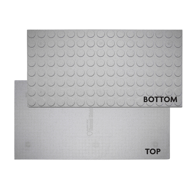 Barricade Thermal Shield Premium Subfloor Panels - 2-ft x 4-ft - 10-Pack