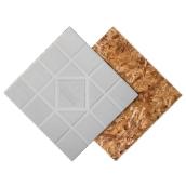 Barricade 23.5-in x 23.5-in x 1-in R2.7 Foam Insulation Subfloor Tile