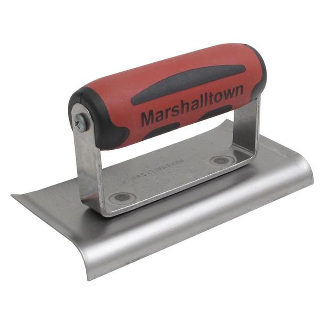 Marshalltown 3 x 6-in Stainless Steel Concrete Edger