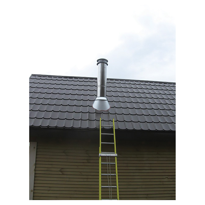 Insulated chimney length 36" x 6"