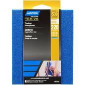 Norton Premium 220-Grit Extra Fine Contour Sanding Sponges (2-Pack)