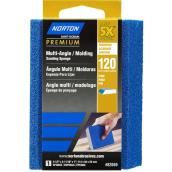 Norton Premium Multi-Angle 120-Grit Fine Sanding Sponge