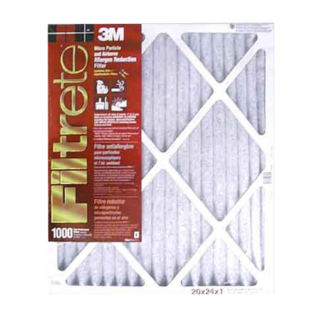 3M Filtrete Micro-Allergen Reduction Furnace Filter - 20-in x 24-in x 1-in