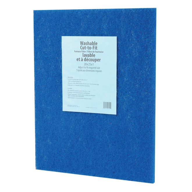 3M Washable Furnace Filter - Fibreglass - 20-in x 25-in x 1-in - Electrostatic
