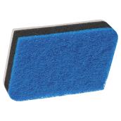 Éponge à récurer, 5 1/2" x 3" x 1 1/4", bleu