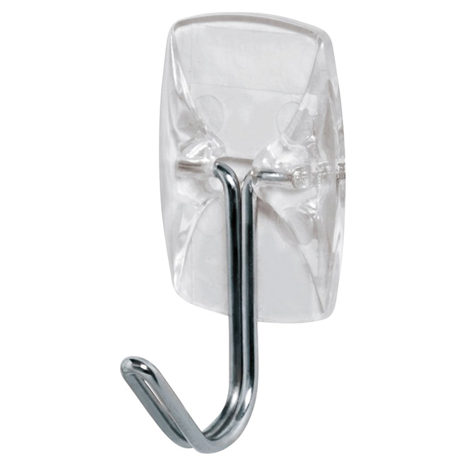 Self-Adhesive Hooks - 7 Pieces - Clear