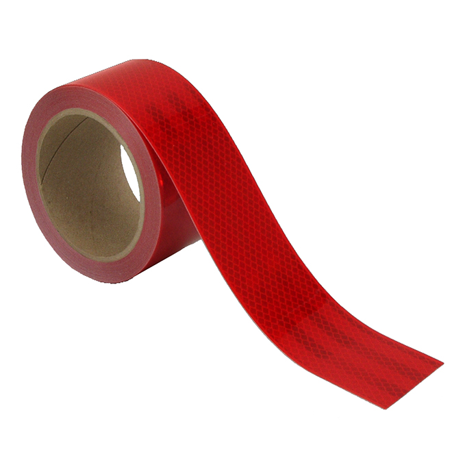 Ruban adhésif décoratif stripband rouge longueur 10m largeur