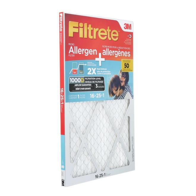 Filtrete allergen reduction plus deals 2x dust filter