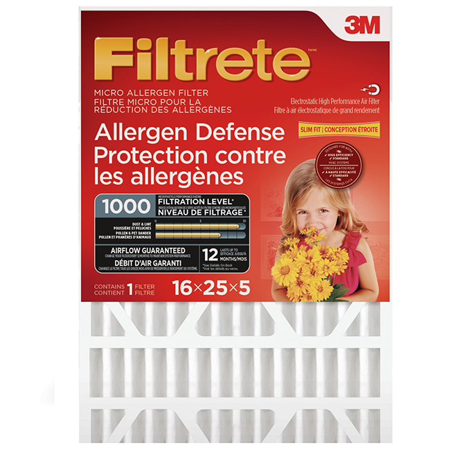 Filtrete Micro Allergen Defense Filters - 16-in x 25-in x 5-in