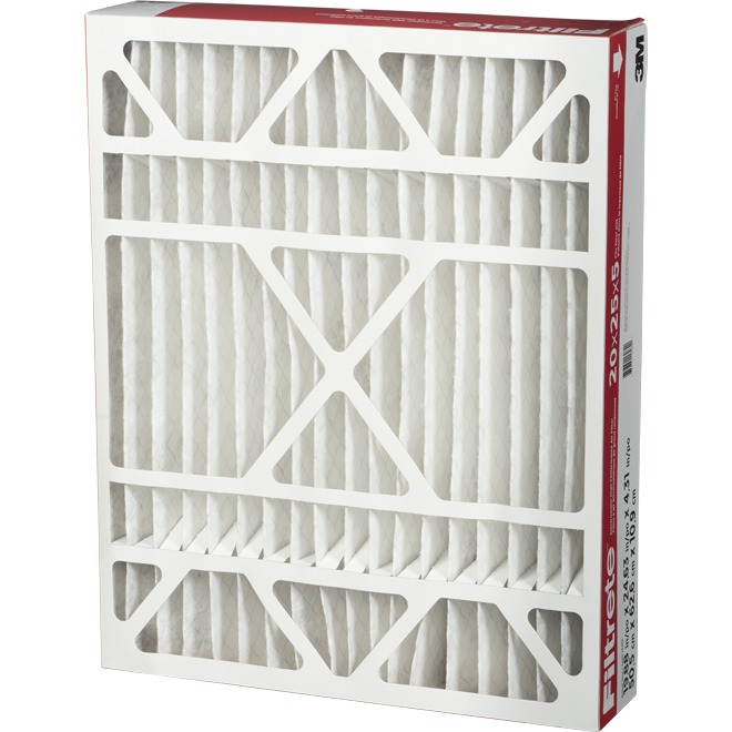 Filtrete Allergen Defense Pleated Furnace Filter - 20-in x 25-in x 5-in - 1000 MPR - Electrostatic