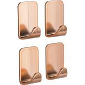 Copper Metal Hooks - Small - 4/Pack