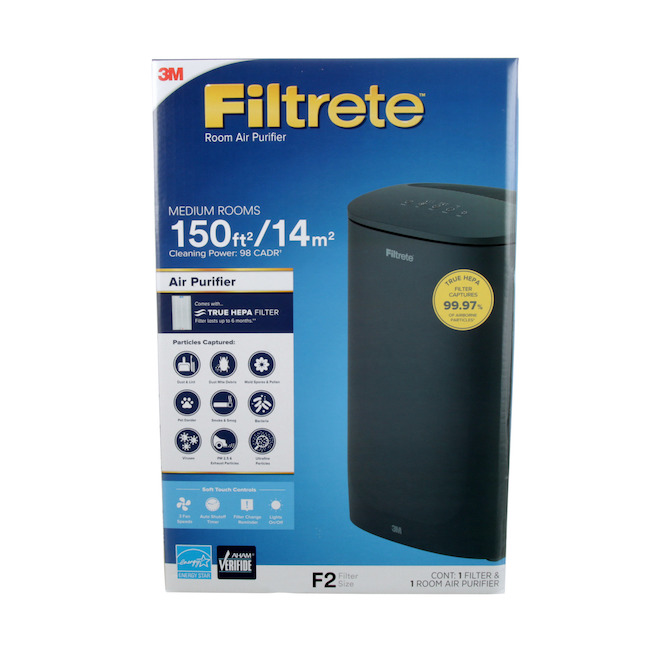 Filtrete room air purifier store 290 ft