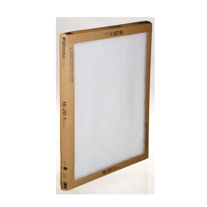 Flat Panel Air Filter, FPL00-2PK-24, 16 in x 20 in x 1 in (40,6 cm x 50,8 cm x 2,54 cm) 100 MPR, 2 Per Pack