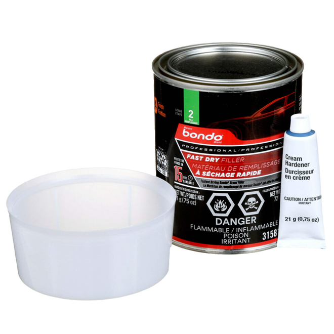 Bondo Professional 397-g Car Fast-Drying Epoxy Filler