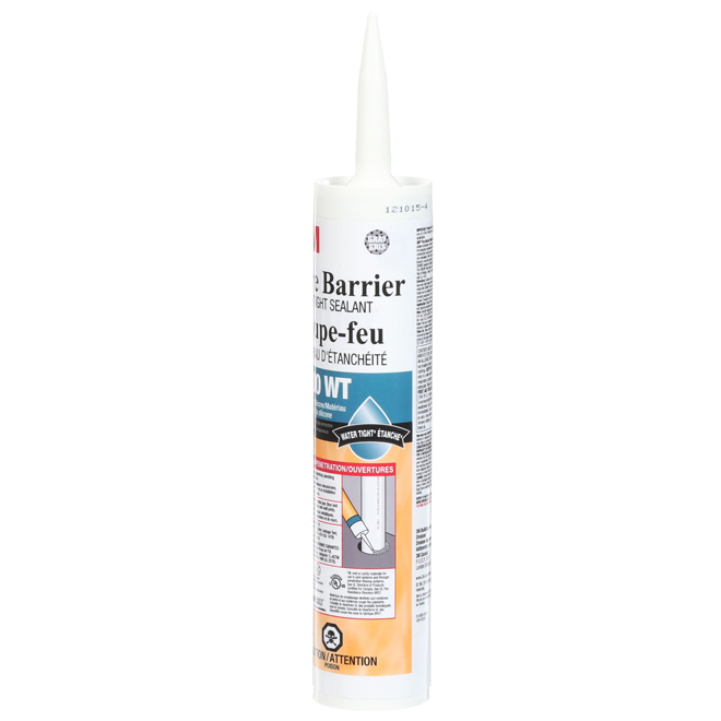 3M 3000 WT 298-ml Grey Fire Barrier Watertight Sealant