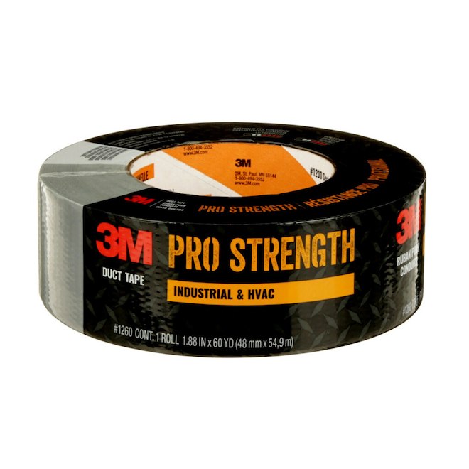 3M Duct Tape Industrial and HVAC - 1.88-in x 60-yd