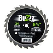 Mibro Buzz Circular Saw Blade - Carbide-tipped - 5 3/8-in Dia - 24 Tooth