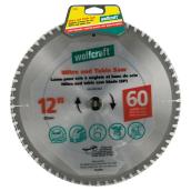 Wolfcraft Mitre and Table Saw Blade - Carbide - 4700-RPM - 12-in dia